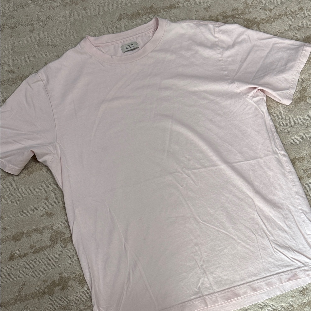 AYR men’s cotton tee- Large, pink